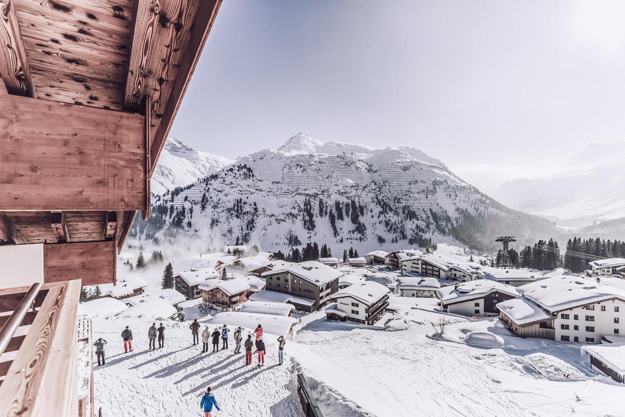 Hotel Goldener Berg レッヒ エクステリア 写真