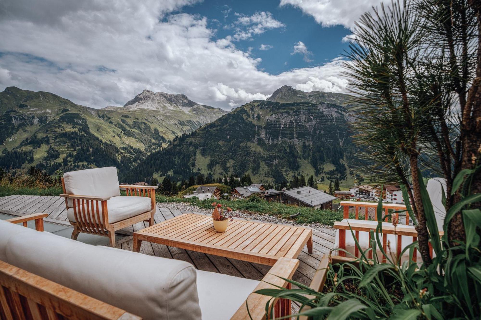 Hotel Goldener Berg レッヒ エクステリア 写真