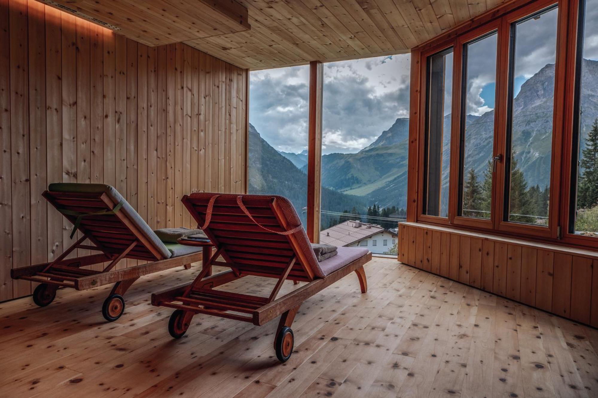 Hotel Goldener Berg レッヒ エクステリア 写真