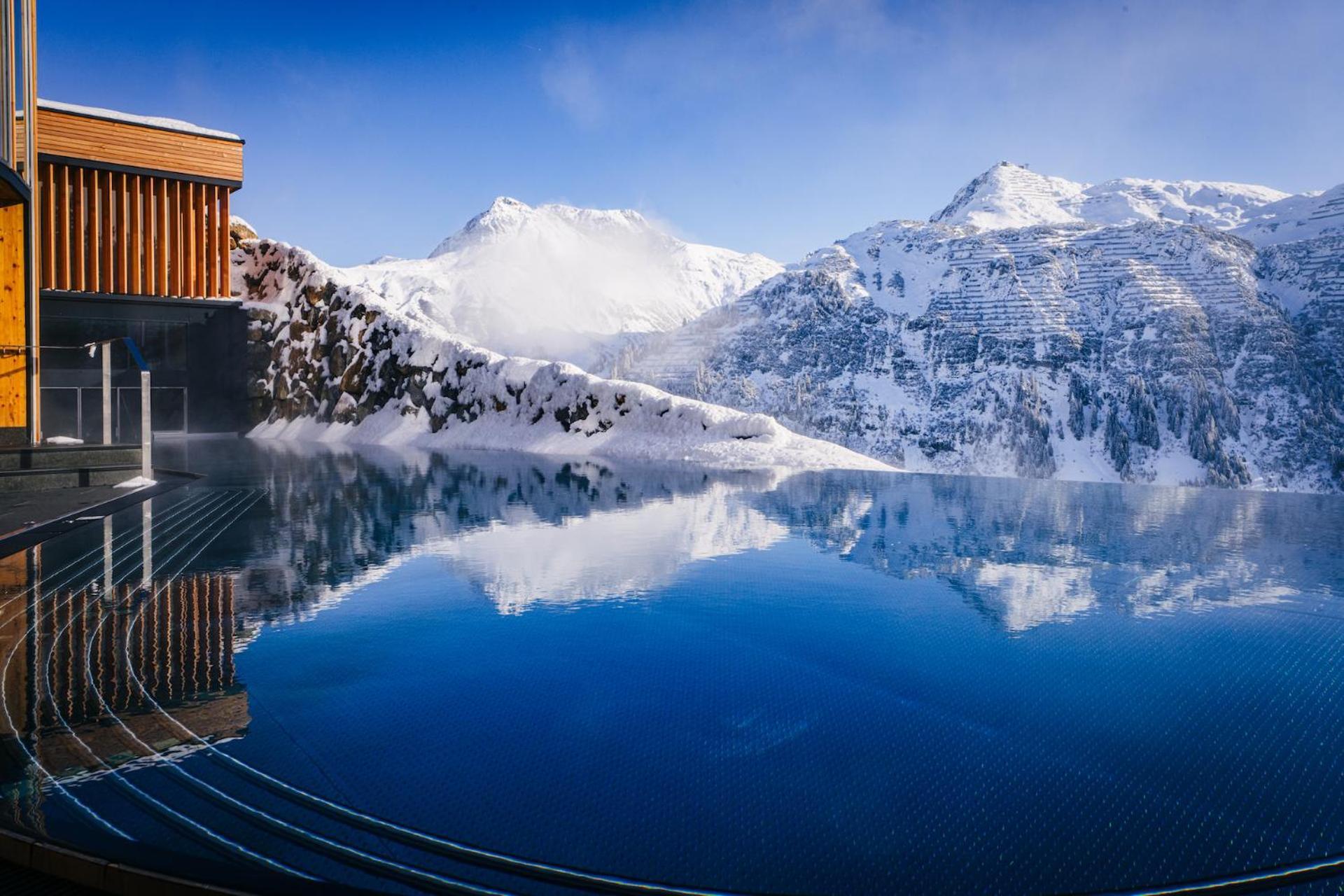Hotel Goldener Berg レッヒ エクステリア 写真